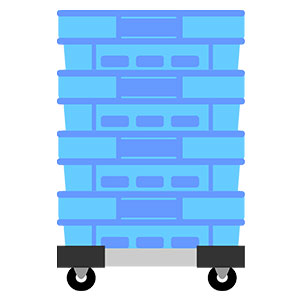 通い箱 プラスチック1